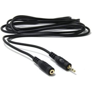 ancable 2Pack 6Feet 25 mm TRS estéreo macho a hembra_1