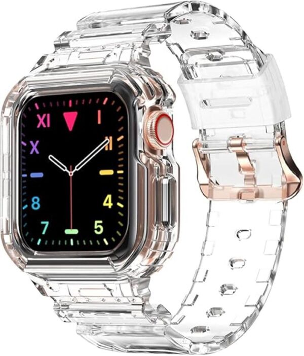 amBand Correa transparente para Apple Watch de 1.614 in_1