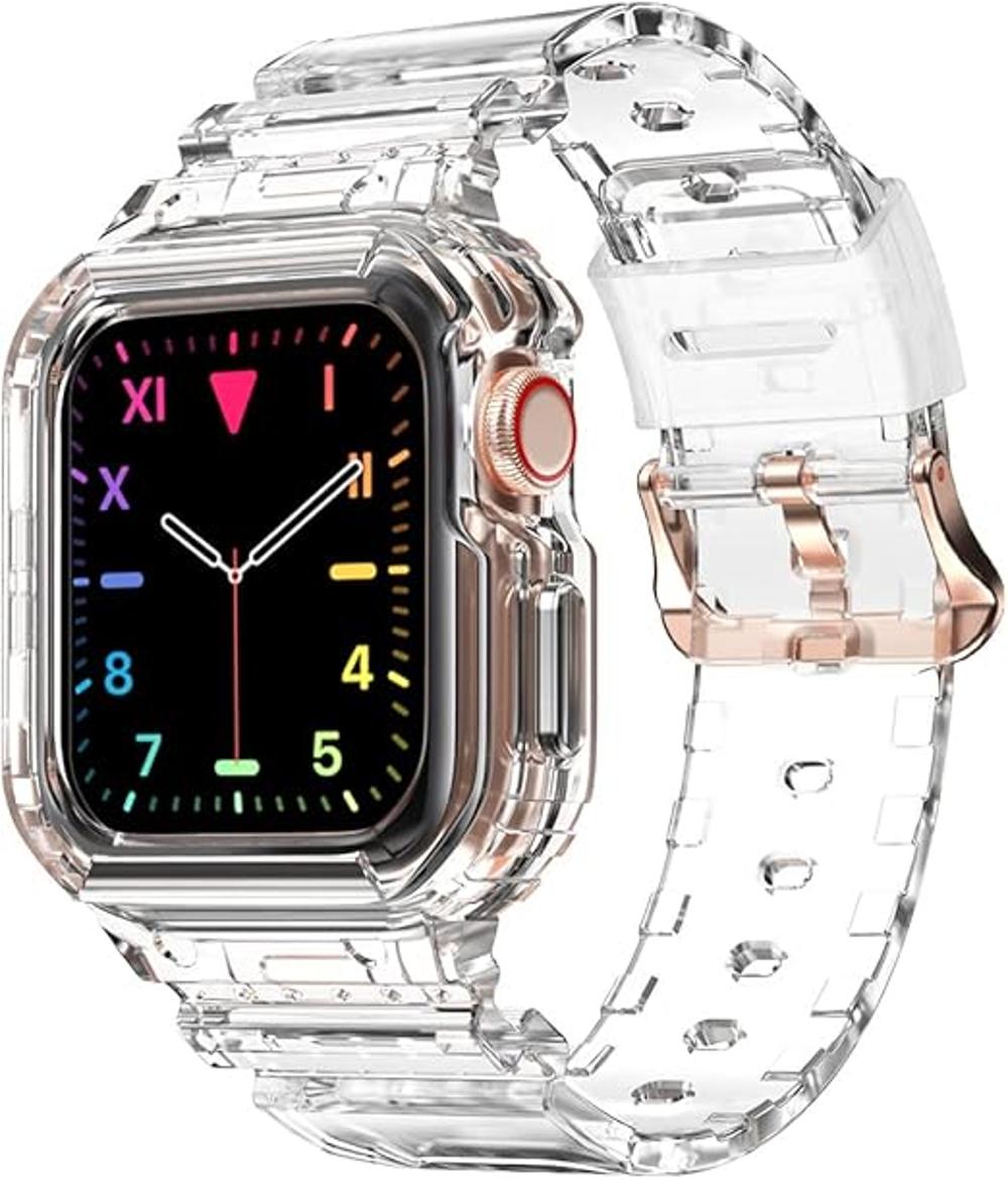 amBand Correa transparente para Apple Watch de 1.614 in