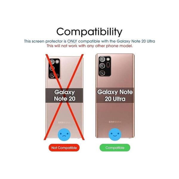 amFilm Protector de pantalla para Samsung Galaxy Note 20_2