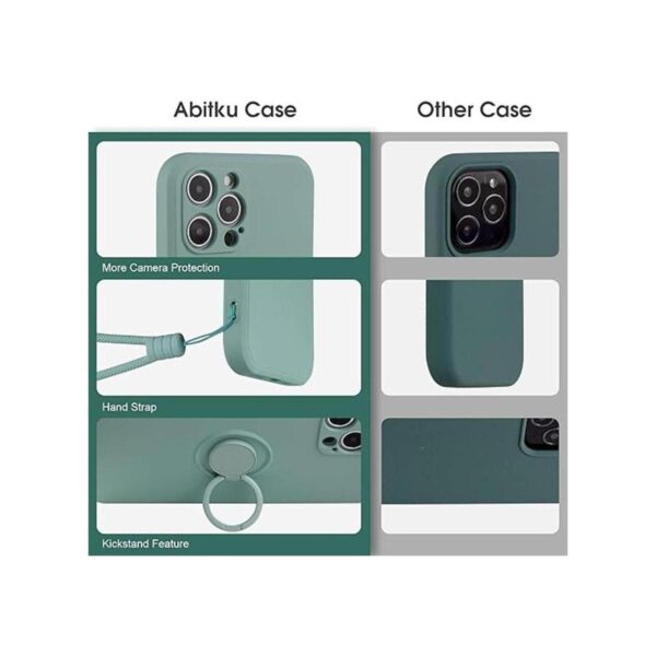 abitku Funda compatible con iPhone 12 Pro Max silicona_4
