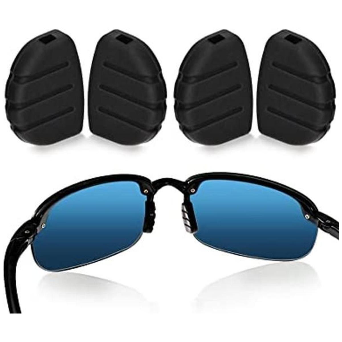 2 pares Almohadillas de nariz Impresa para gafas de sol