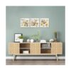 Zlove 3 piezas vintage de girasol abeja animal insecto_2
