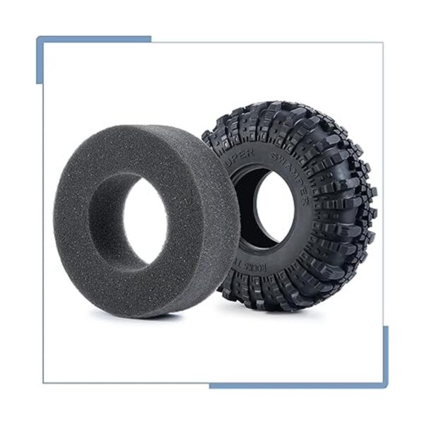 Zolikar RC Neumáticos de goma 2.2 Beadlock Ruedas 2.2