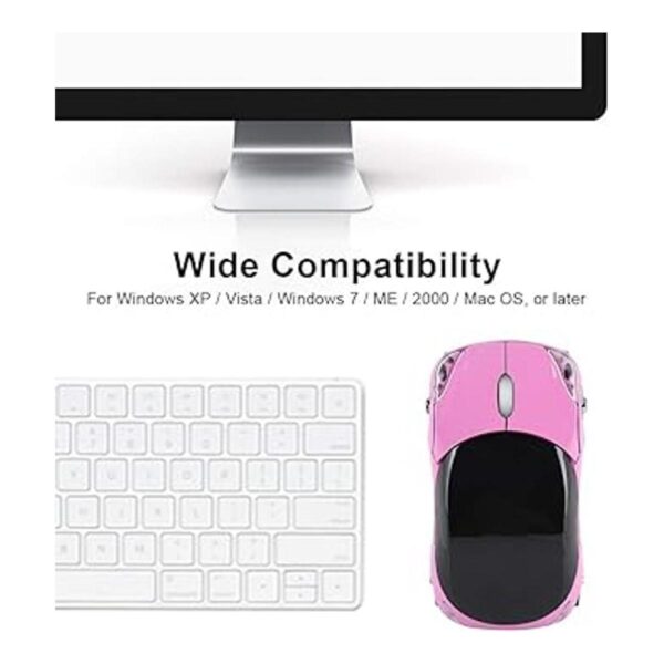 Zerone 2.4GHz Wireless Bluetooth Mouse Portable Optical