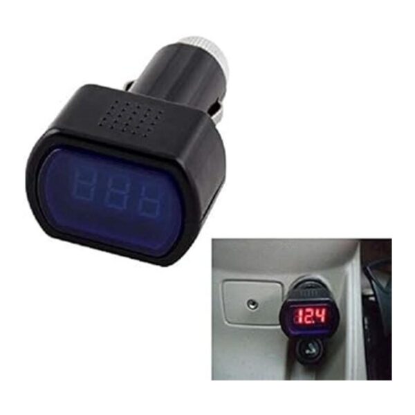 Zeltauto voltímetro digital LCD para conectar en el_6