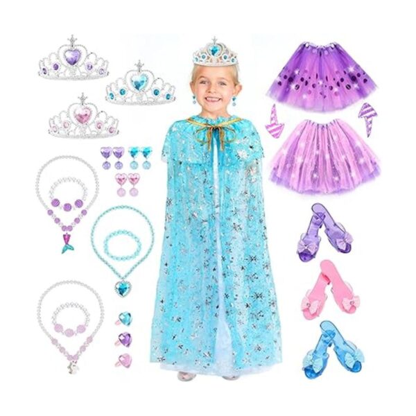 Zapatos de vestir de princesa y boutique de joyas juego_2