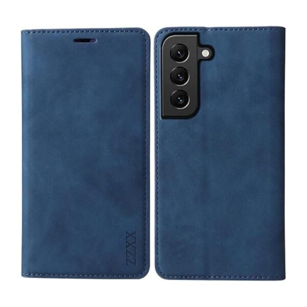 ZZXX Funda tipo cartera para Samsung Galaxy S22 con_1