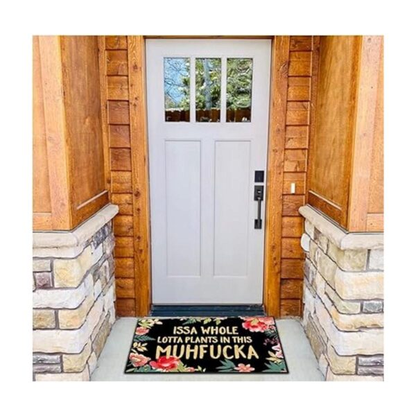 ZUYOENCO Tapete para puerta delantera para interiores y
