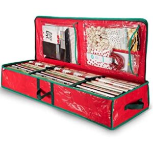 ZOBER Organizador de papeles de regalo para debajo de la_1