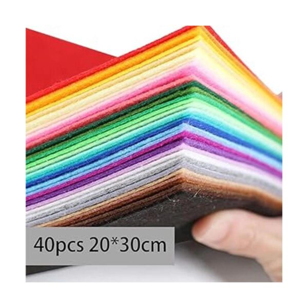 ZGXY Hojas de fieltro 40 piezas de 8 x 12 pulgadas 7.9 x