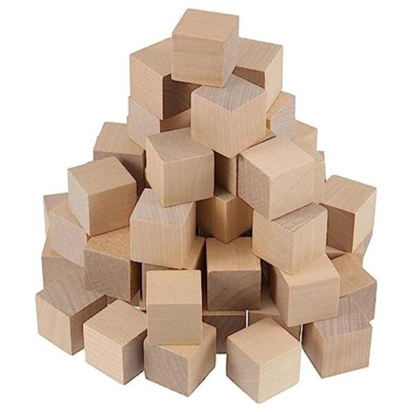 ZEONHAK 800 cubos de madera natural de 34 pulgadas mini_1
