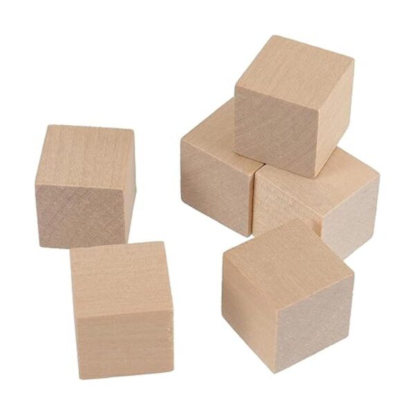 ZEONHAK 800 cubos de madera natural de 34 pulgadas mini_3