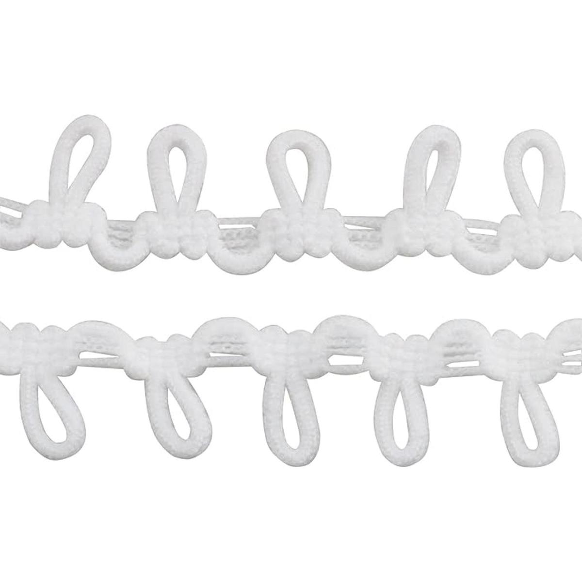 ZCZQC Correa elástica de 0.591 in de ancho color blanco