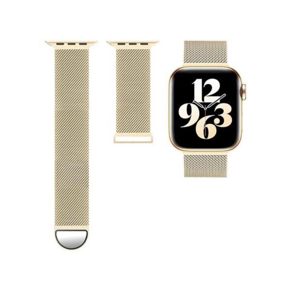 ZALAVER Correa de metal compatible con correas de Apple_2