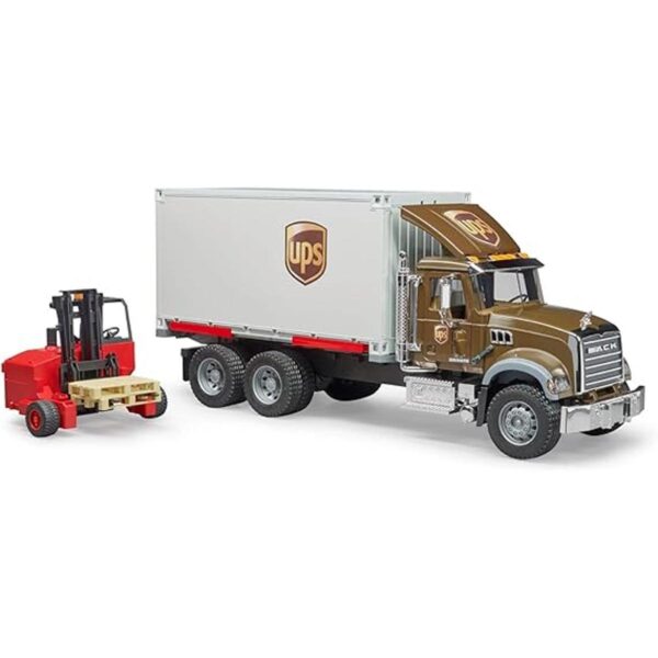 Bruder Toys Camión logística UPS de granito 02828 Mack con_2
