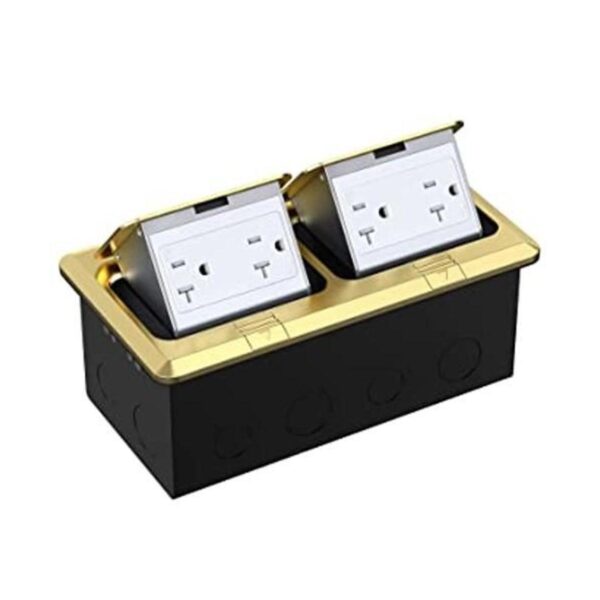 WEBANG Kit eléctrico de caja de suelo desplegable doble_1