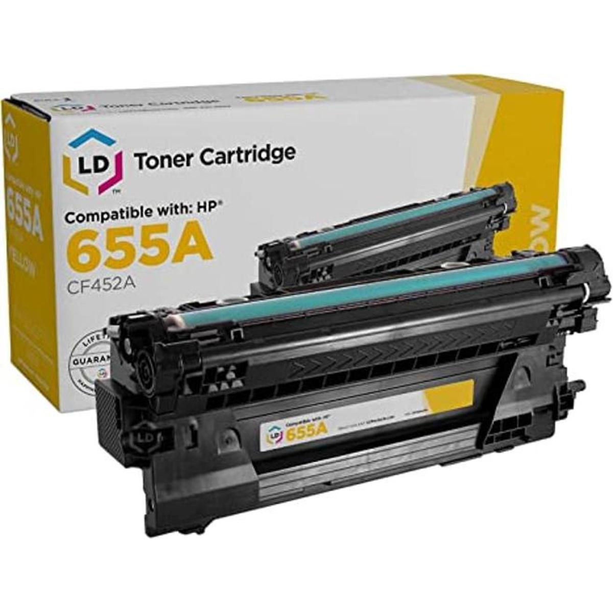 Cartucho de tóner compatible LD para HP 655A CF452A
