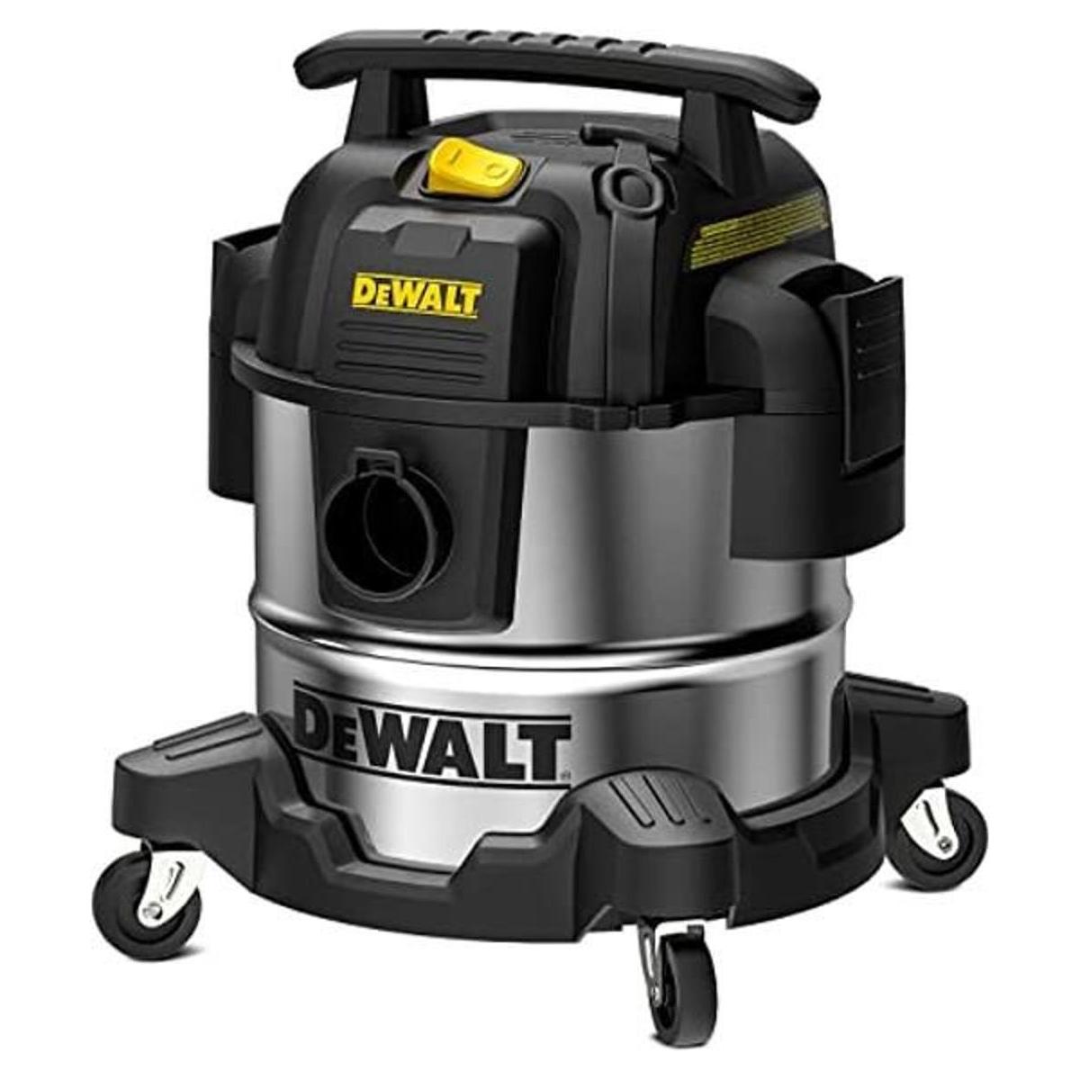 DEWALT Aspiradora húmeda y seca de acero inoxidable de 5