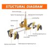 DUEBEL Kit de abridor de agujeros para cerradura de puerta_3