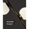 Brightech Lámpara LED de pie de esfera Moderna y_4