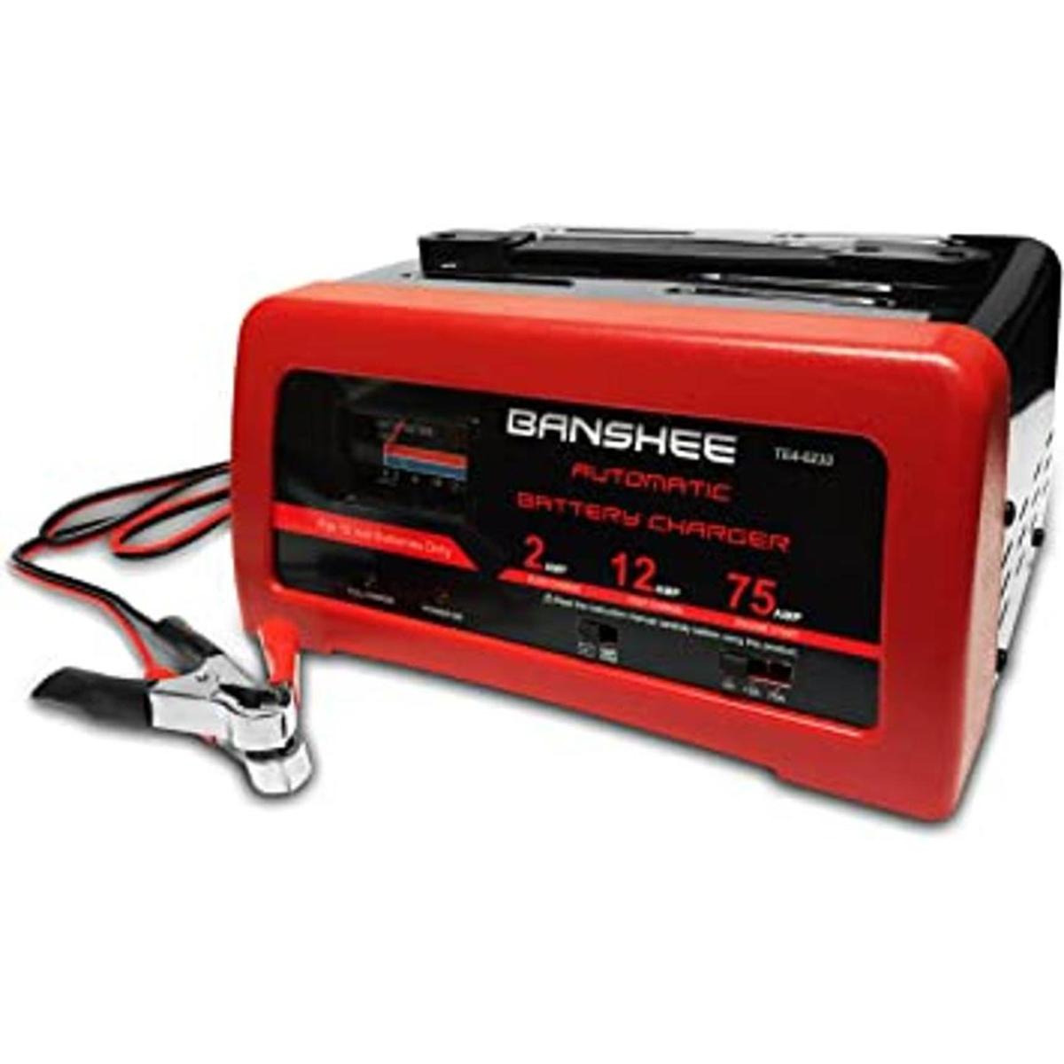 Cargador de batería de coche 75 Amp 12 V motor Starter