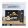 Serenelife Caja fuerte de seguridad para documentos y
