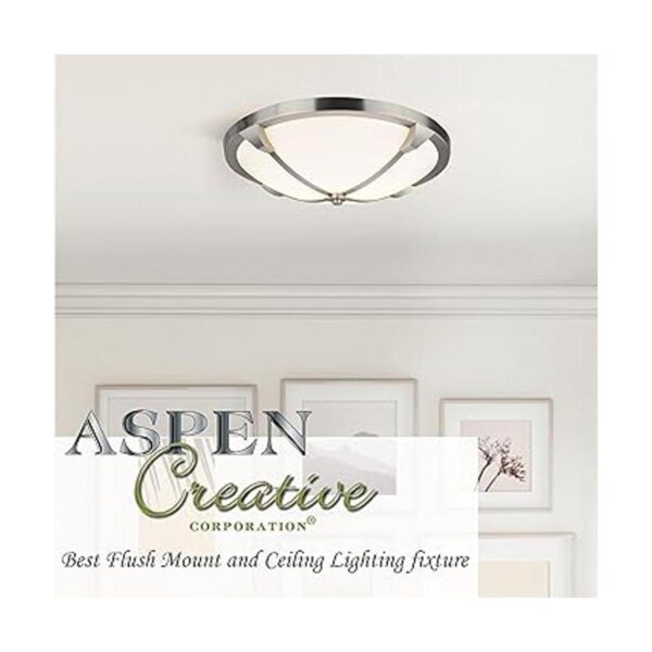 Aspen Creative 63501 3 Semi Flush Mount Luz de techo_6