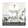 Aspen Creative 63501 3 Semi Flush Mount Luz de techo_3