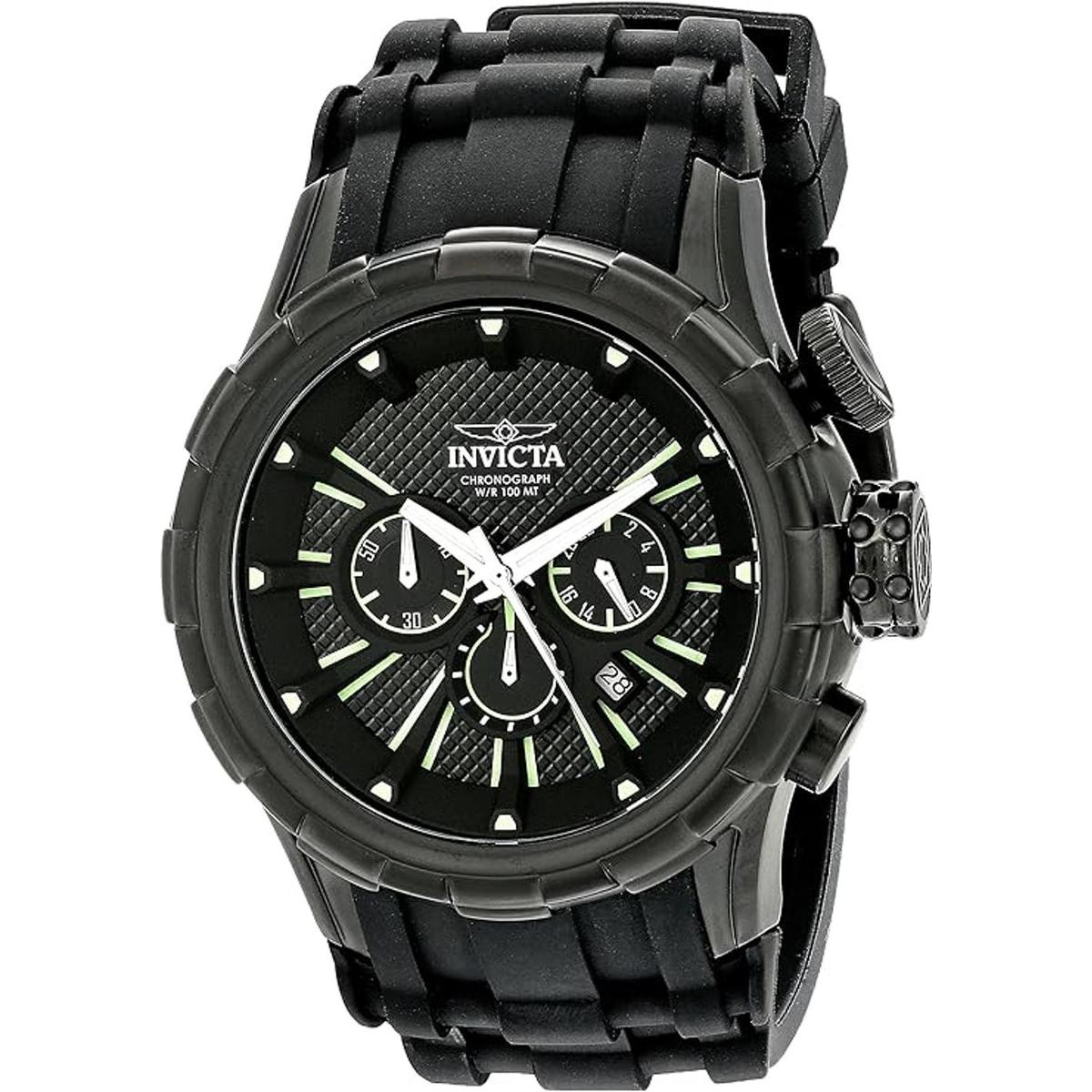 16974 IForce Reloj analógico de cuarzo negro para