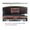 PEMP E60 Aux Adapter Open The Aux Audio del coche original_3
