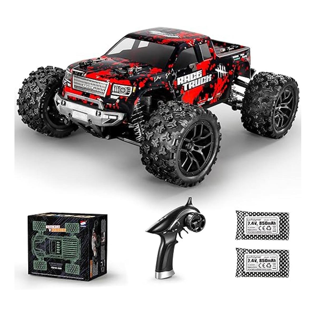 HAIBOXING Coche a escala 118 a control remoto todo