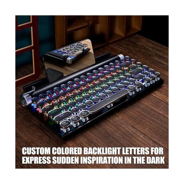 Teclado retro para máquina de escribir 7KEYS máquina de_4