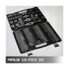 Happybuy Juego de 110 piezas de grifos y troqueles