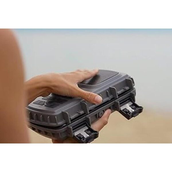 ECOXGEAR Altavoz Bluetooth flotante con almacenamiento en_4