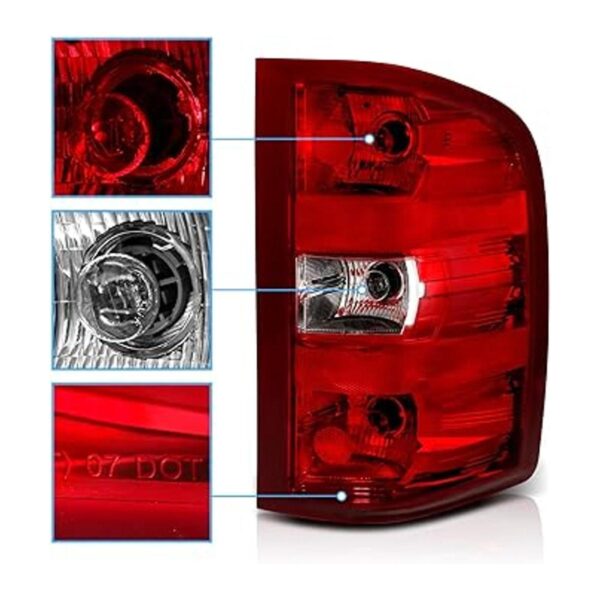 AmeriLite Para Chevy Silverado 1500 2500 3500 Pickup_4