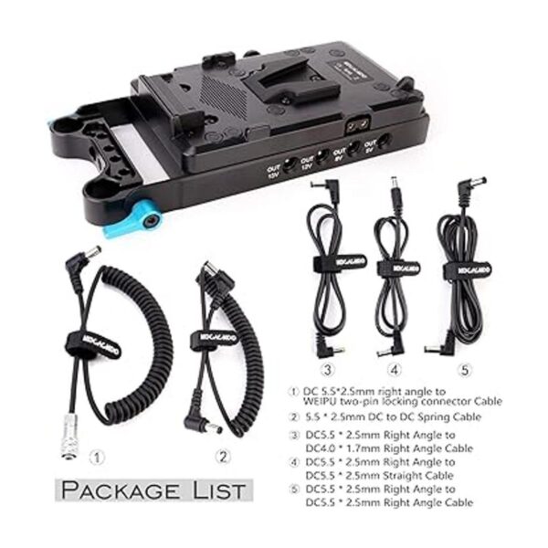 KOCACKOO Adaptador divisor de fuente de alimentación de_3
