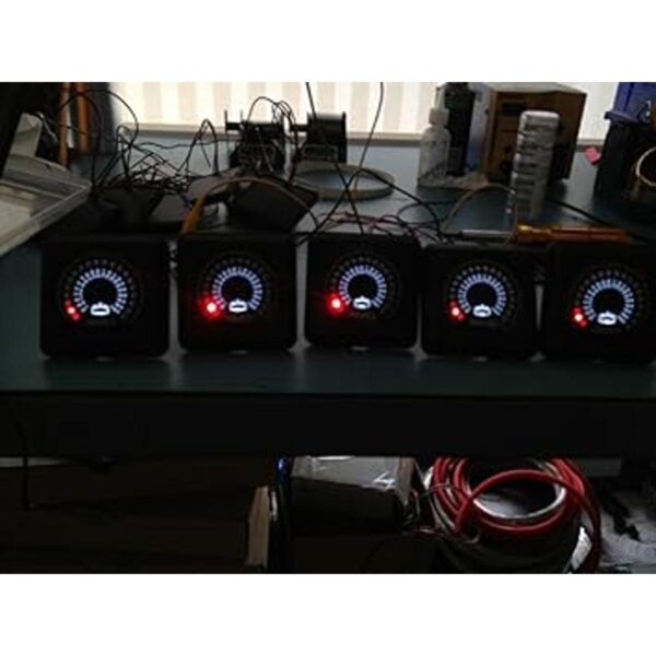 SMD vm1 Analog LED DC Volt Meter 12 V por MSD Ignition