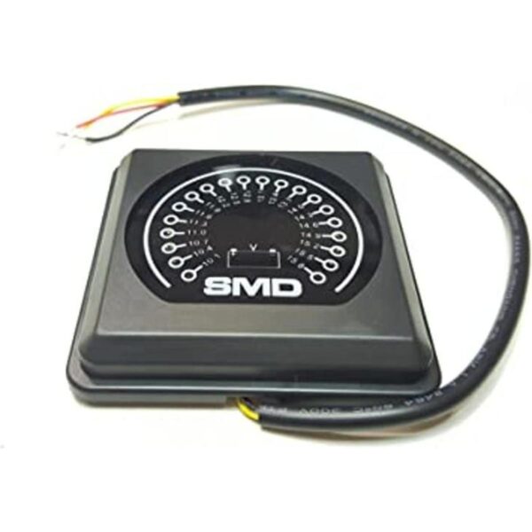 SMD vm1 Analog LED DC Volt Meter 12 V por MSD Ignition