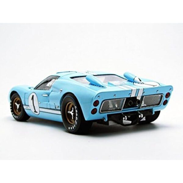 Ford GT40 MK 1966 Auto de carreras de metal fundido a