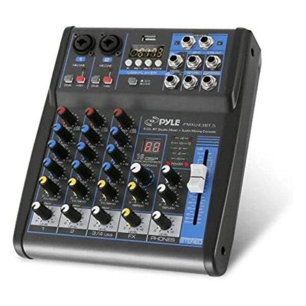 Pyle Mezclador de audio profesional interfaz de sistema_1