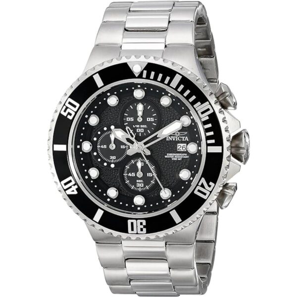 18906 Pro Diver reloj plateado de cuarzo japonés_1