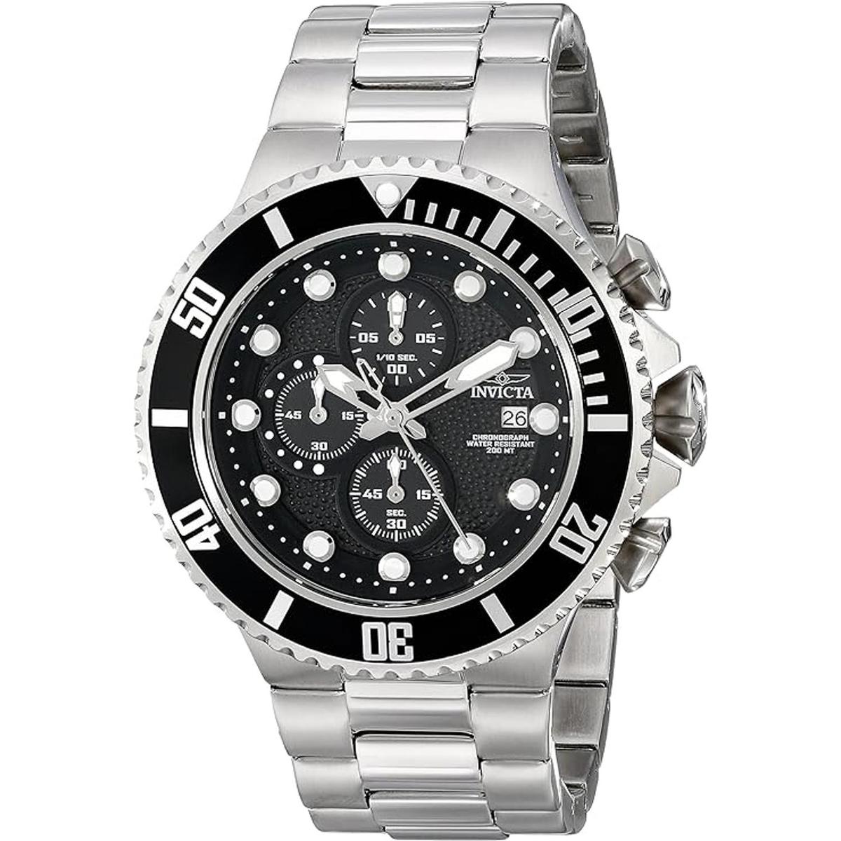 18906 Pro Diver reloj plateado de cuarzo japonés