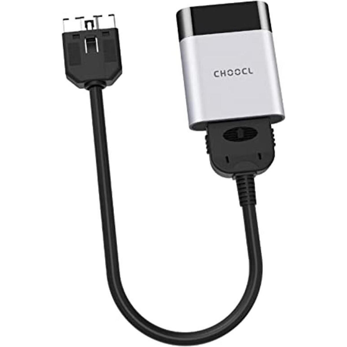 CHOOCL Adaptador Bluetooth 5.0 aptXHD con cable para iPod