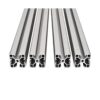 4 perfiles de extrusión de aluminio 4040 con ranura en T_1