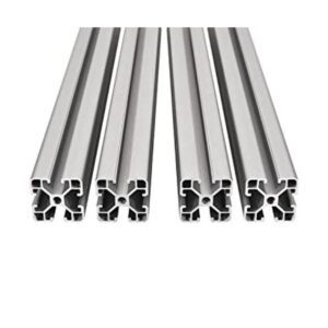 4 perfiles de extrusión de aluminio 4040 con ranura en T_1