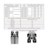 4 perfiles de extrusión de aluminio 4040 con ranura en T_3