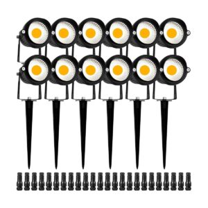 EAGLOD Luces LED de bajo voltaje de 5 W con conectores 12_1