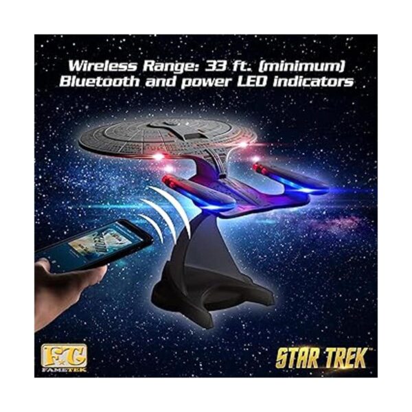 Star Trek U.S.S. Enterprise 1701D Altavoz Bluetooth de_5