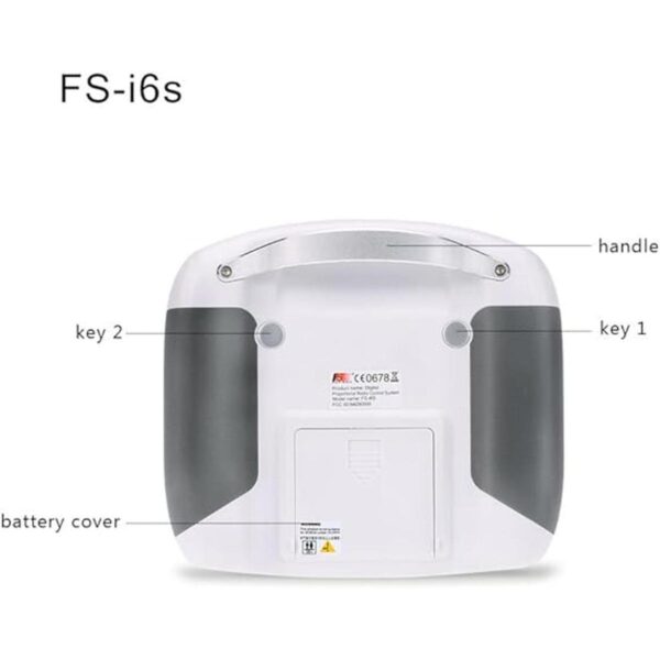 Receptor para dron cuadricóptero RC Flysky FSI6S 10